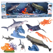 Set figura sa morskim životinjama i pomičnim dijelovima Sea Animals