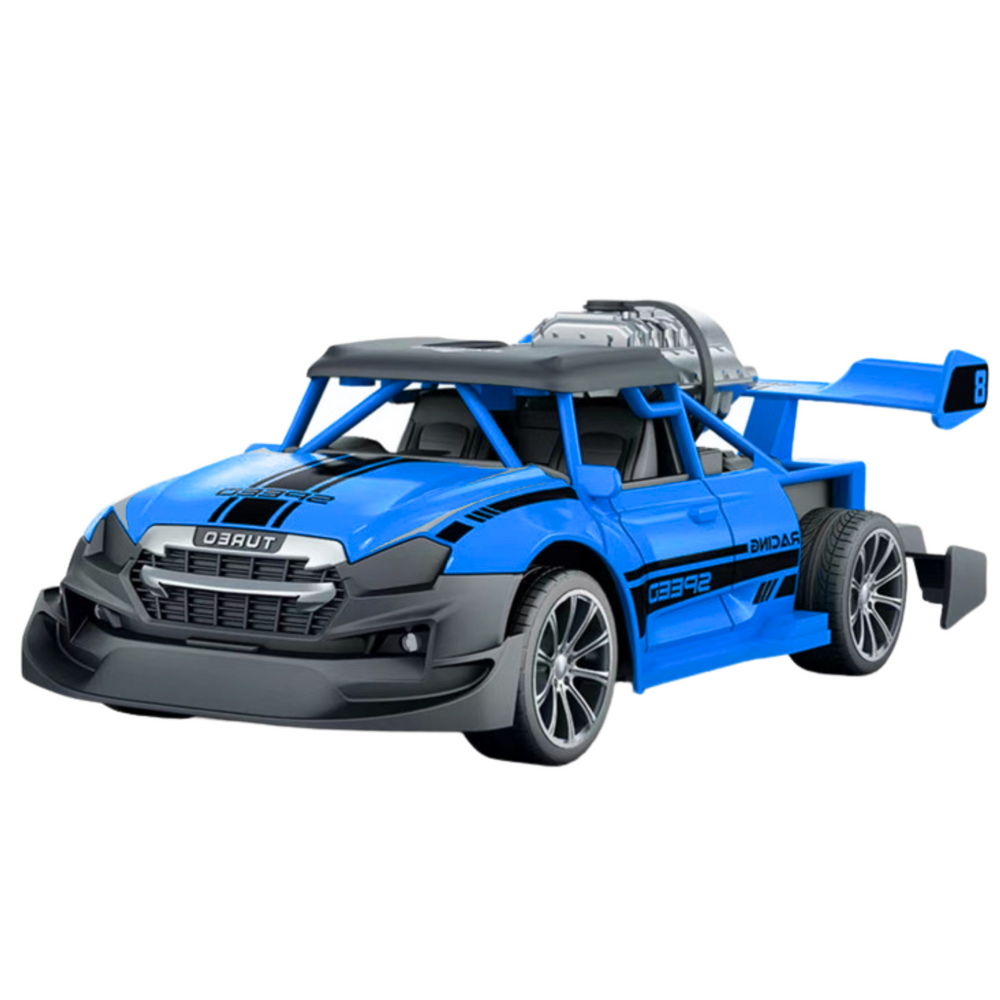 Auto na daljinsko upravljanje SpeedX RC 1:20 sa dimnim i svjetlosnim efektima - plavi