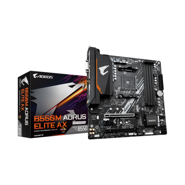 GIGABYTE B550M AORUS ELITE AX matična ploča AMD B550 Priključnice AM4 Mikro ATX