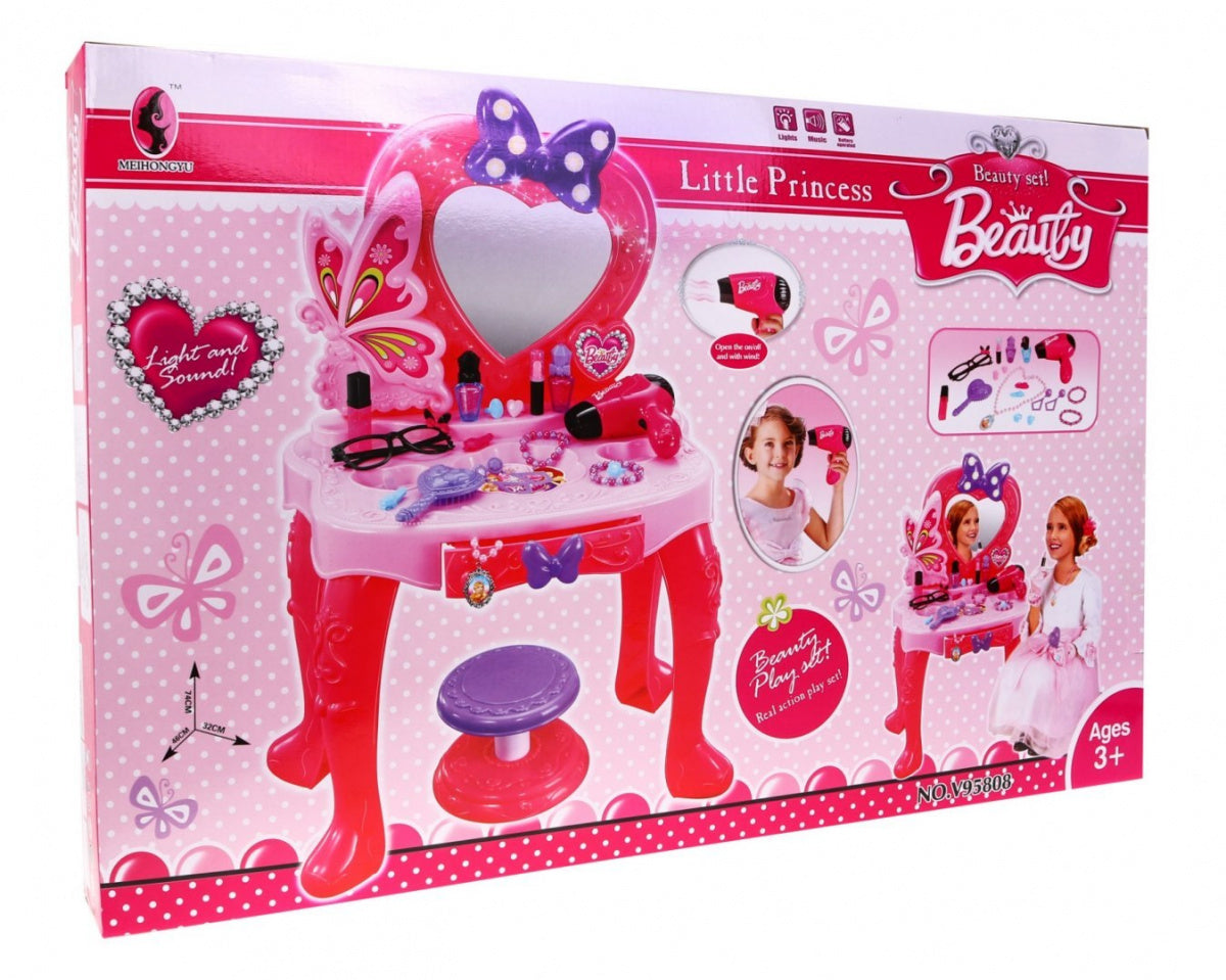 Dressing table with Hairdryer
