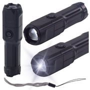 Funkcionalna LED svjetiljka s 3x zoom-om i USB punjivom baterijom