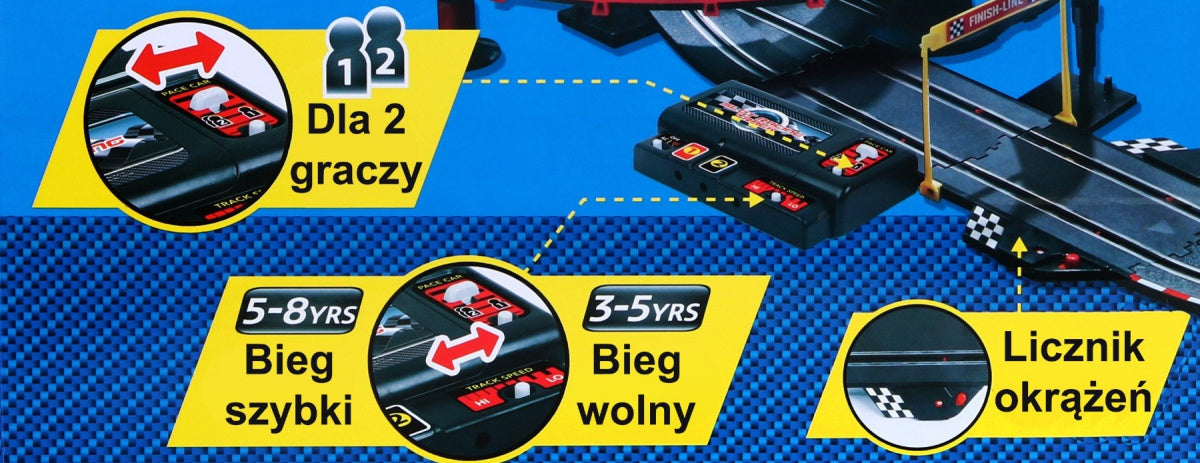 Trkaća staza za autiće Light Loop
