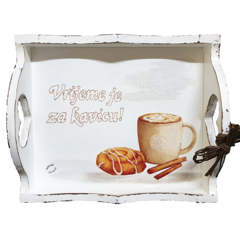 Čas je za kavico! Pladenj Š16037