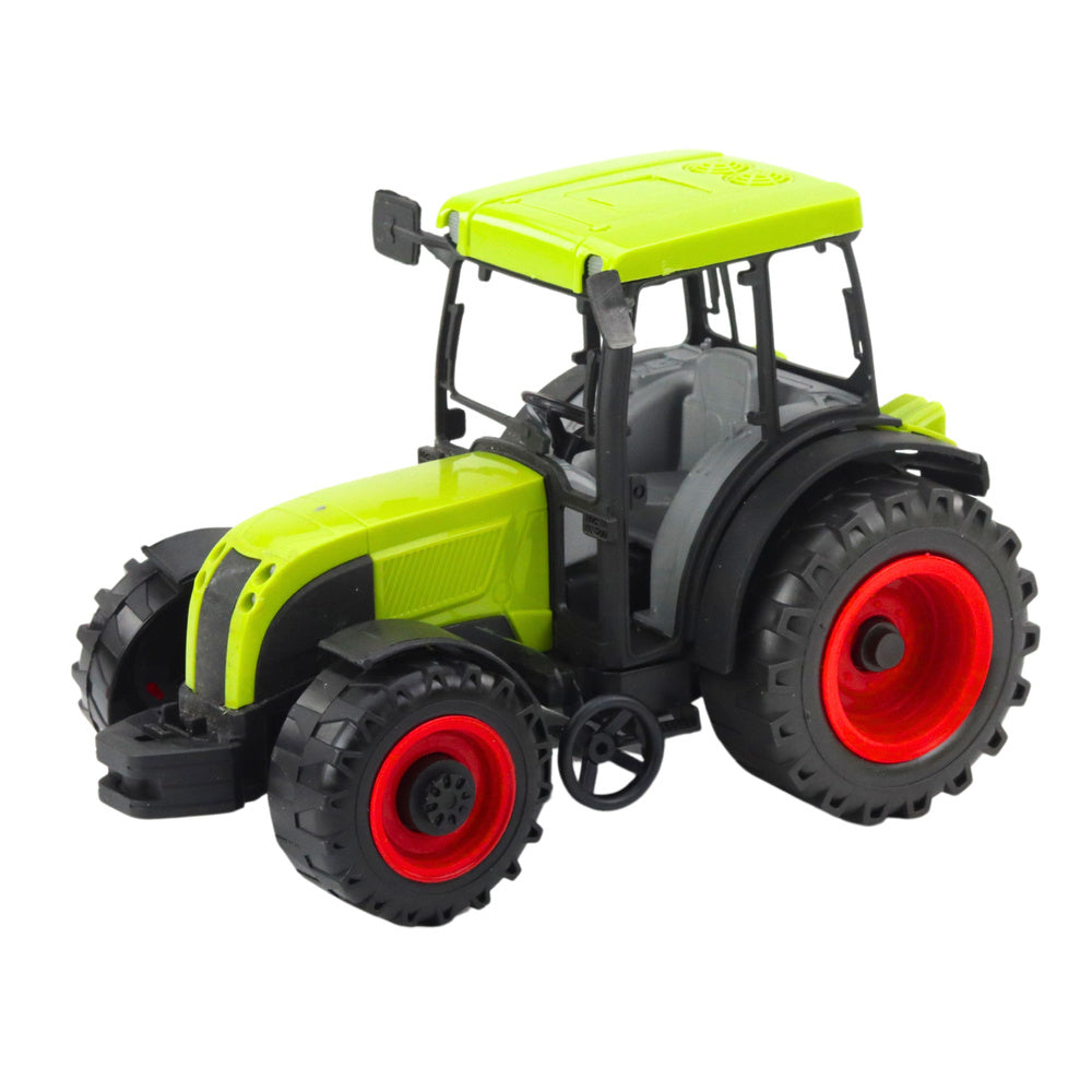 Traktor za igru sa prikolicom 50cm - žuto/zeleni