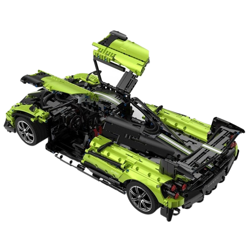 Auto na daljinsko upravljanje i sastavljanje Pagani Huayra BC 1:8 Rastar - 2899 elemenata