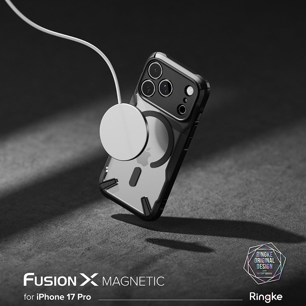 Ringke - Fusion X MagSafe ovitek za iPhone 17 Pro Max - črna