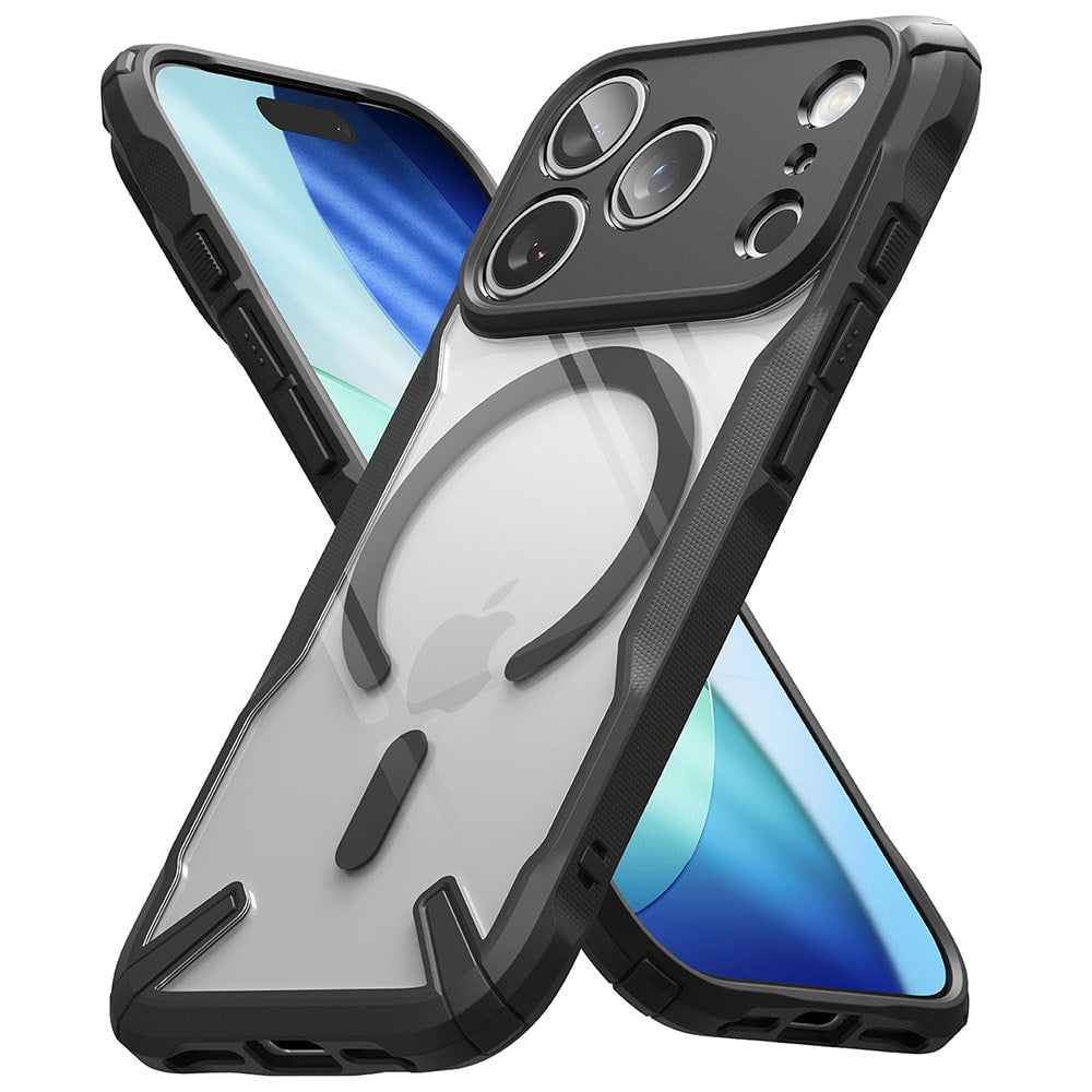 Ringke - Fusion X MagSafe ovitek za iPhone 17 Pro Max - črna
