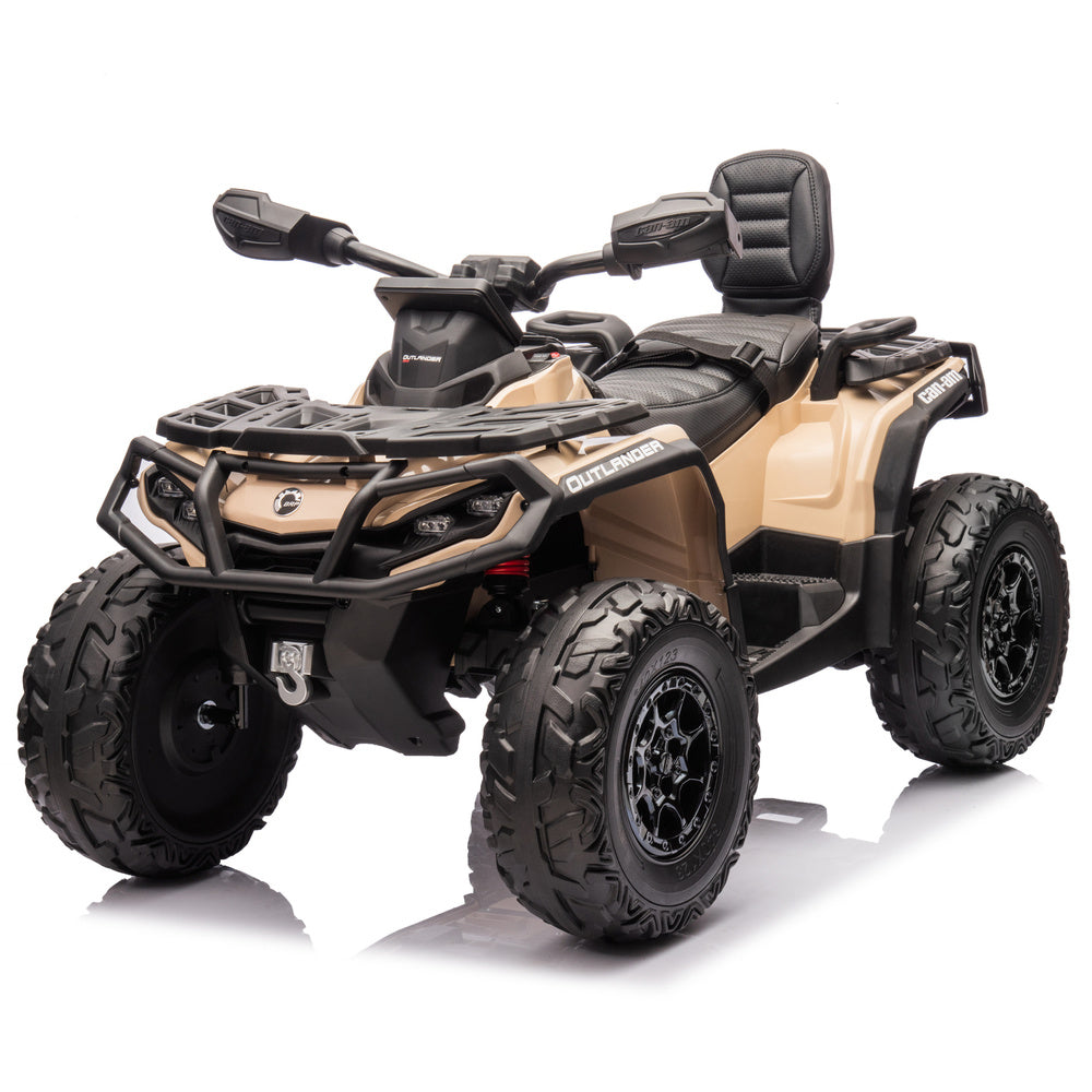 Quad na akumulator Can Am Outlander 4x4 DK-CA005 - dvosjed - khaki