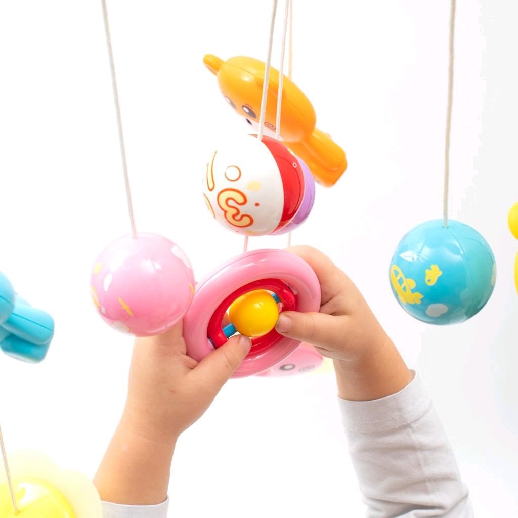 Baby Mix vrtuljak s projektorom – Grey