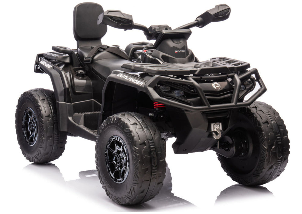 Quad na akumulator Can Am Outlander 4x4 DK-CA005 - dvosjed - crni