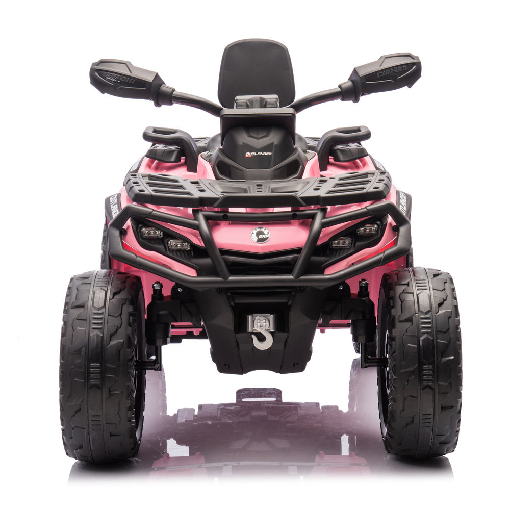 Quad na akumulator Can Am Outlander 4x4 DK-CA005 - dvosjed - svijetlo rozi