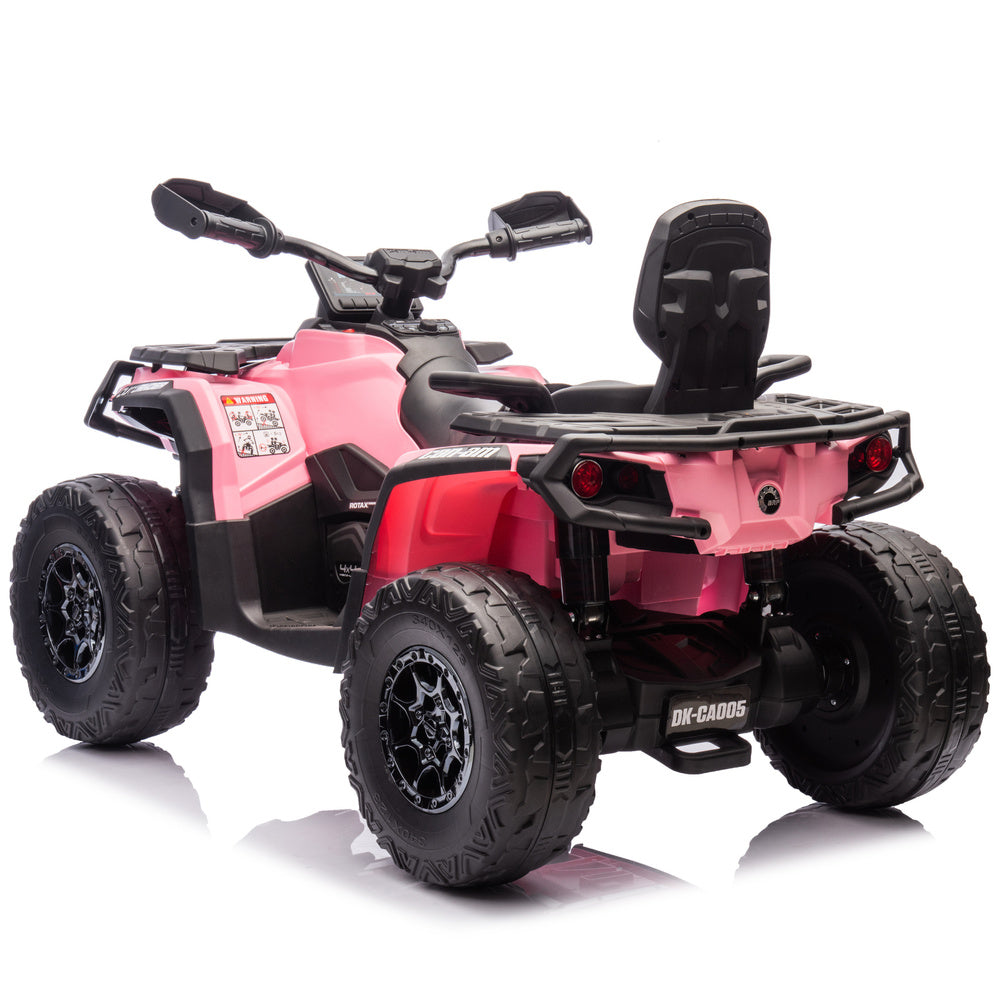 Quad na akumulator Can Am Outlander 4x4 DK-CA005 - dvosjed - svijetlo rozi