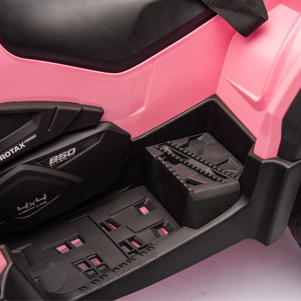 Quad na akumulator Can Am Outlander 4x4 DK-CA005 - dvosjed - svijetlo rozi