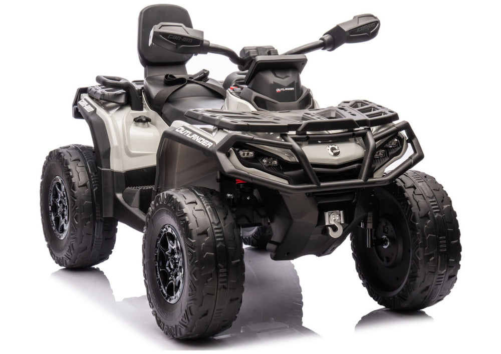 Quad na akumulator Can Am Outlander 4x4 DK-CA005 - dvosjed - sivi