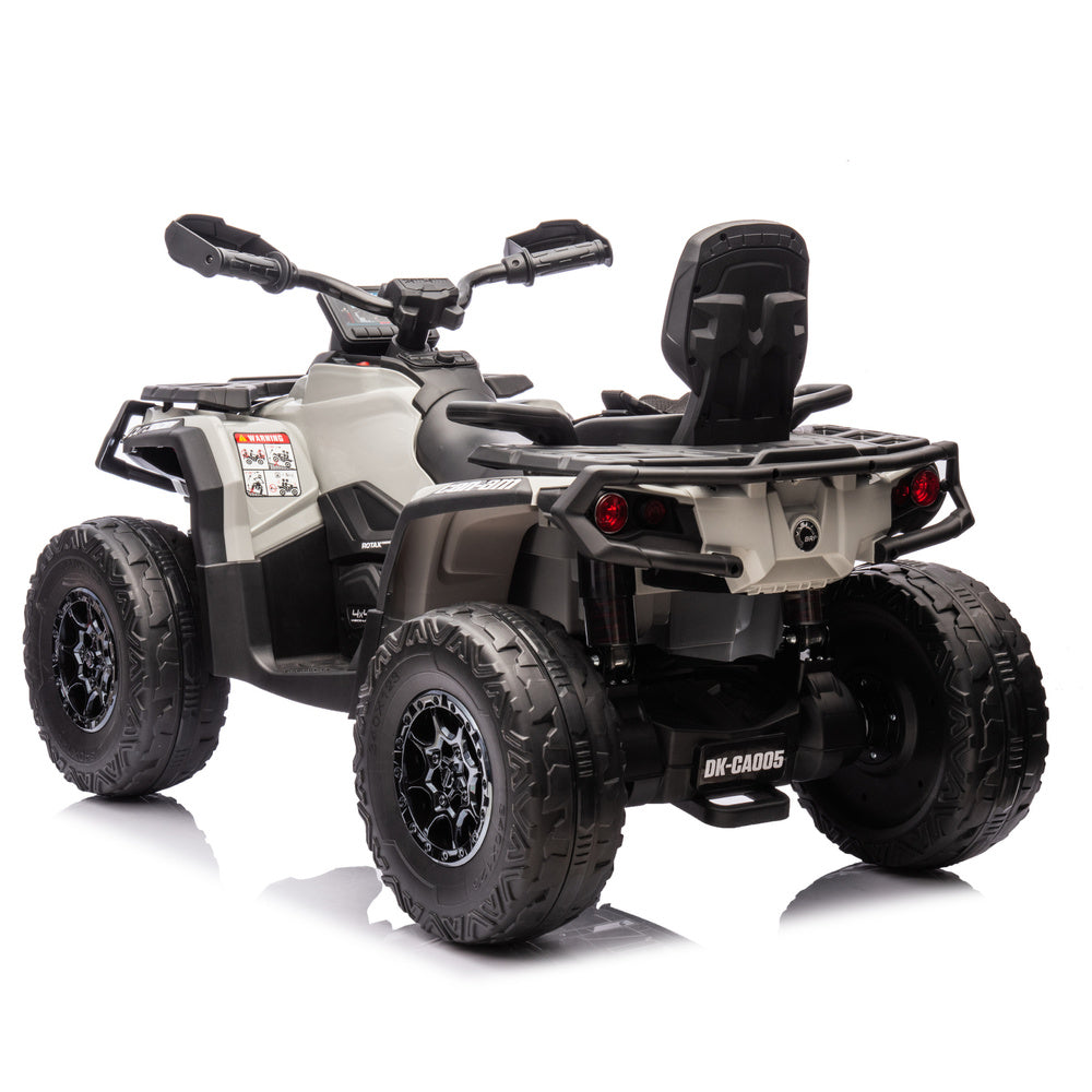 Quad na akumulator Can Am Outlander 4x4 DK-CA005 - dvosjed - sivi