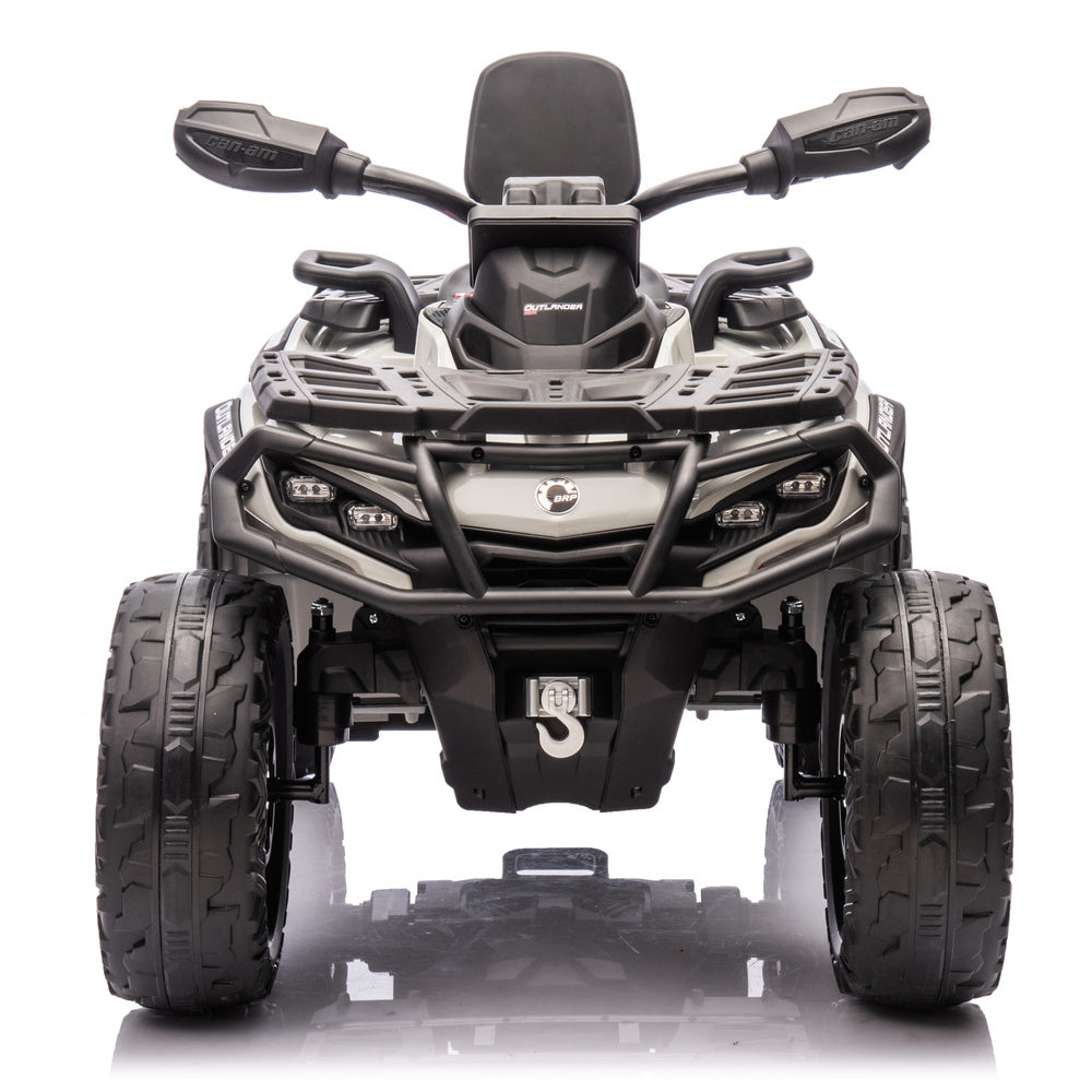 Quad na akumulator Can Am Outlander 4x4 DK-CA005 - dvosjed - sivi