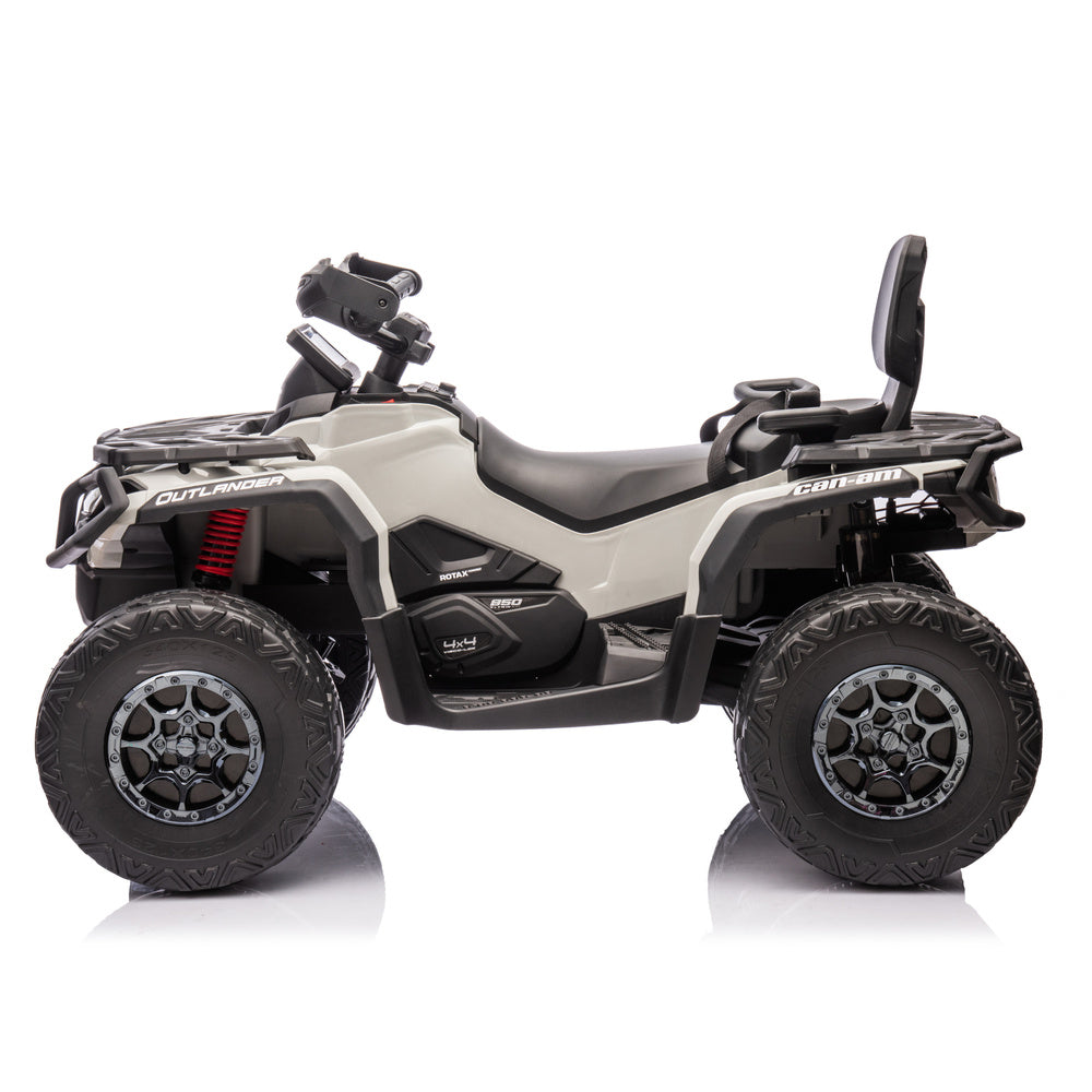 Quad na akumulator Can Am Outlander 4x4 DK-CA005 - dvosjed - sivi