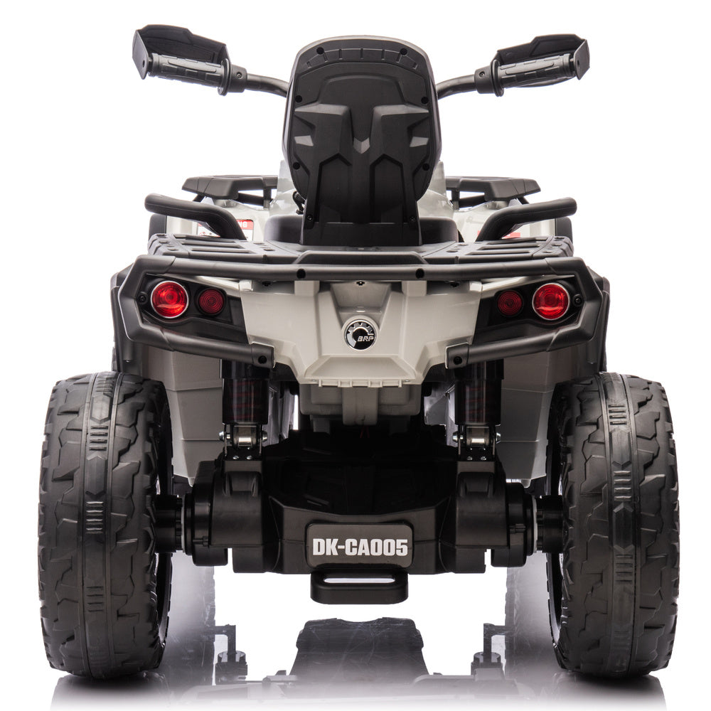 Quad na akumulator Can Am Outlander 4x4 DK-CA005 - dvosjed - sivi