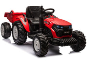 Traktor na akumulator s prikolicom HC-306 24V - crveni