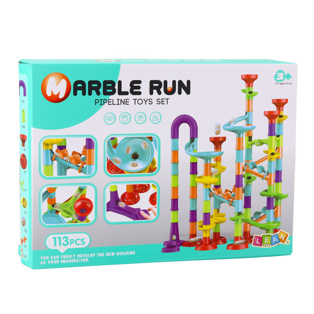 Tobogan za loptice Marble RUN sa 113 elemenata - šareni