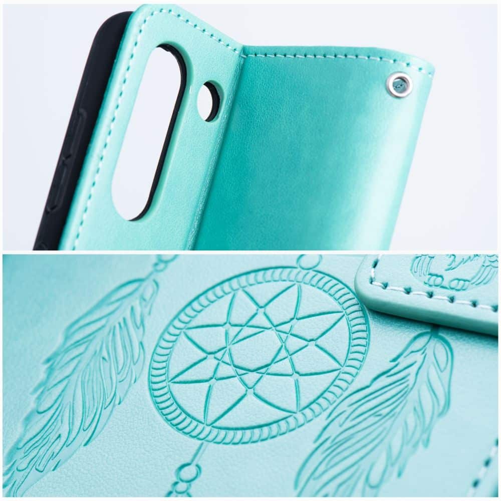 Forcell MEZZO preklopna torbica za XIAOMI Redmi 9AT / Redmi 9A dreamcatcher zelena