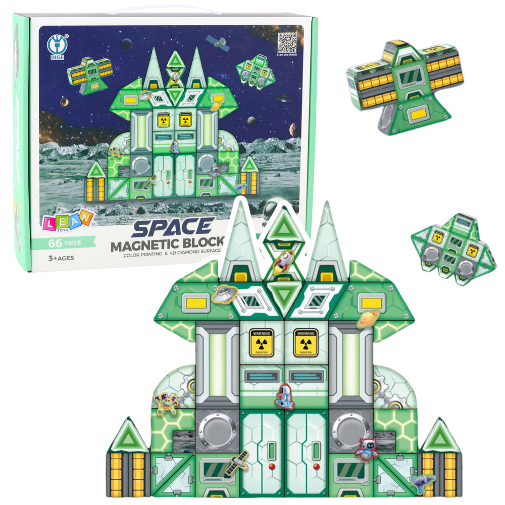 Magnetni blokovi Space Station 4D - 66 elemenata