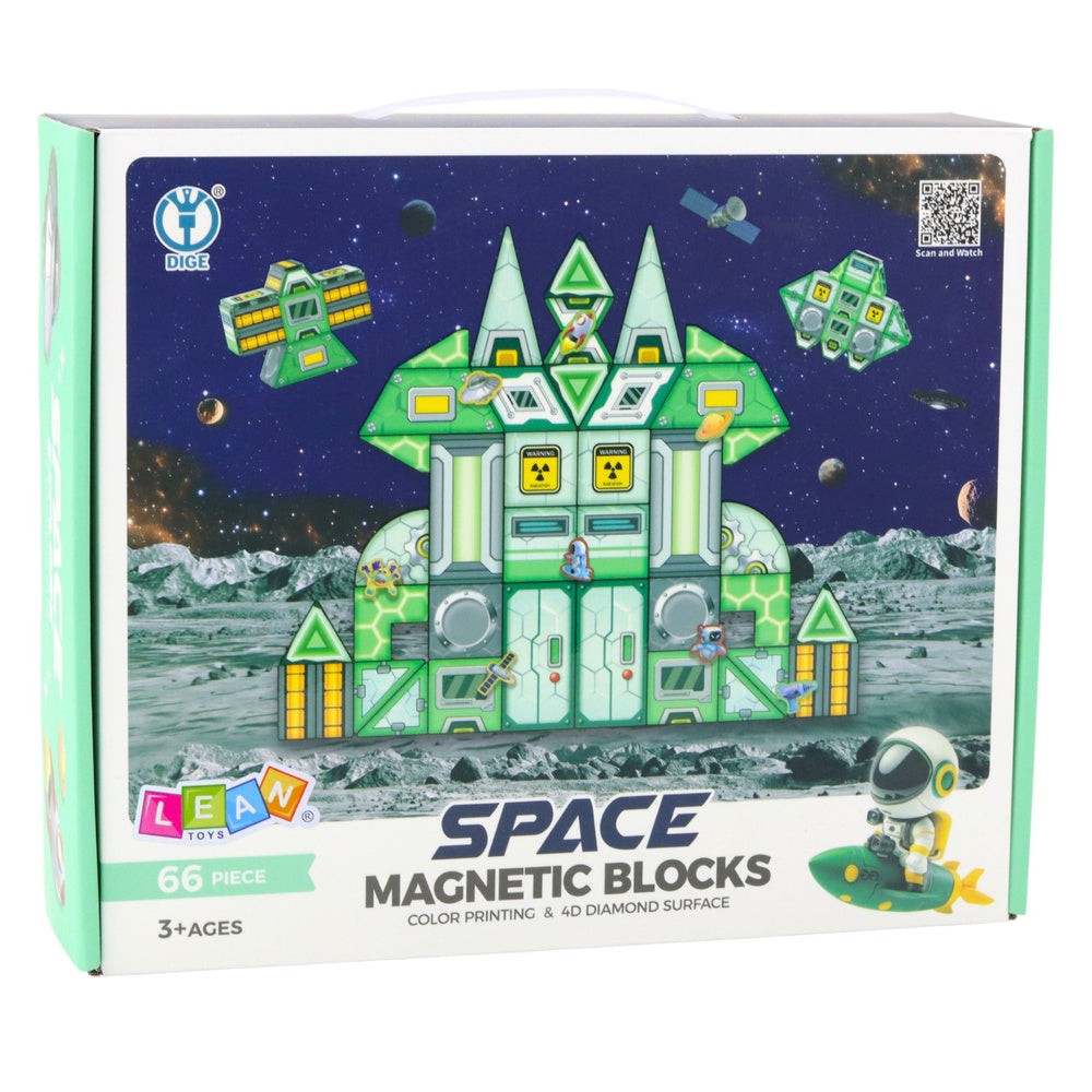Magnetni blokovi Space Station 4D - 66 elemenata
