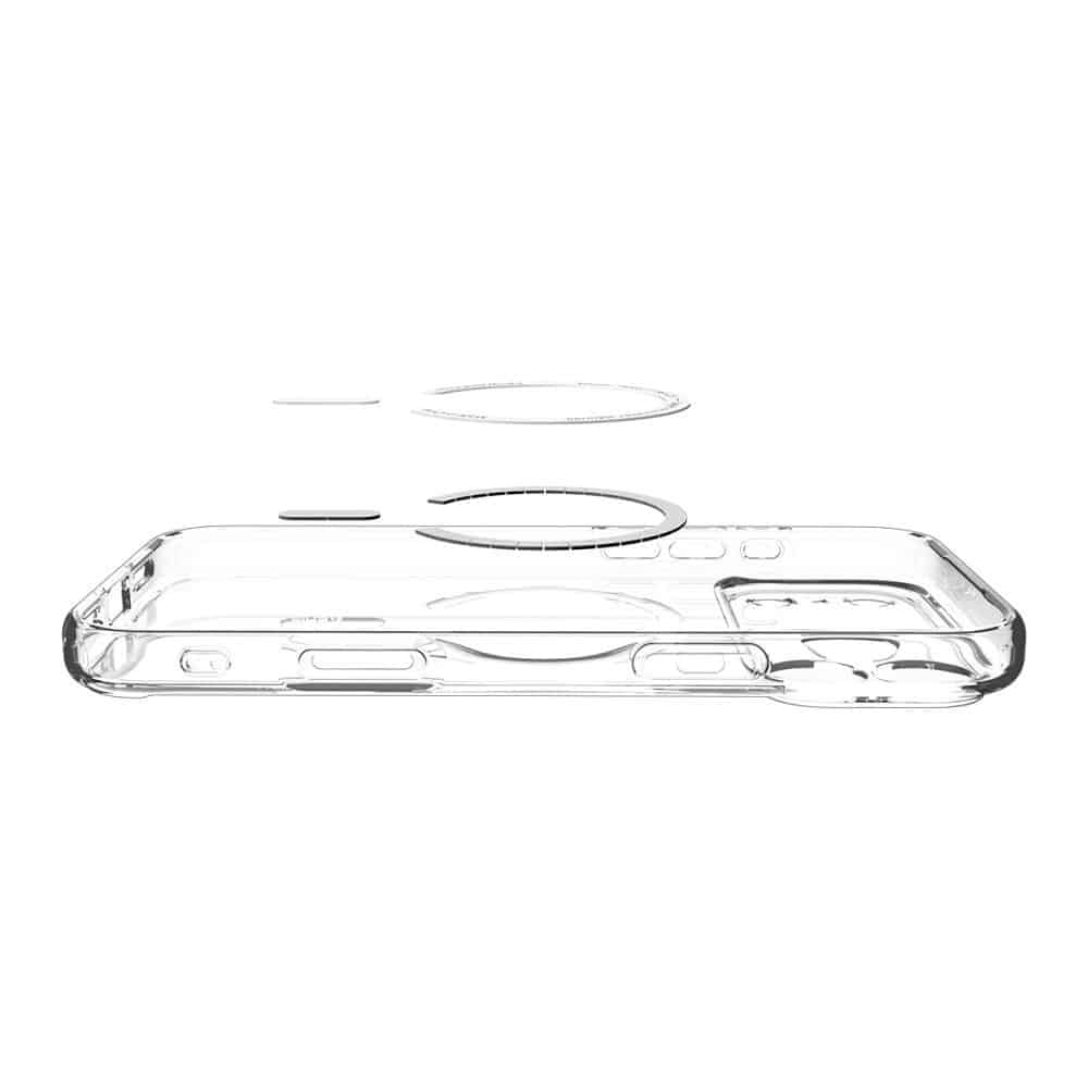 Spigen - Ultra Hybrid MagSafe ovitek za iPhone 17 Pro Max ACS10283 - Prozoren/Grafit