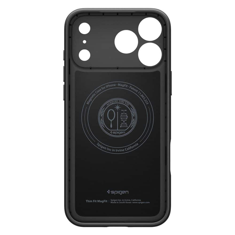 Spigen - Thin Fit MagSafe ovitek za iPhone 17 Pro ACS10339 - črn