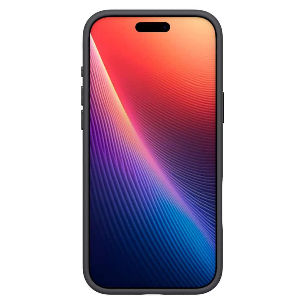 Spigen - Silicone Fit MagSafe ovitek za iPhone 17 Pro ACS10335 - črn