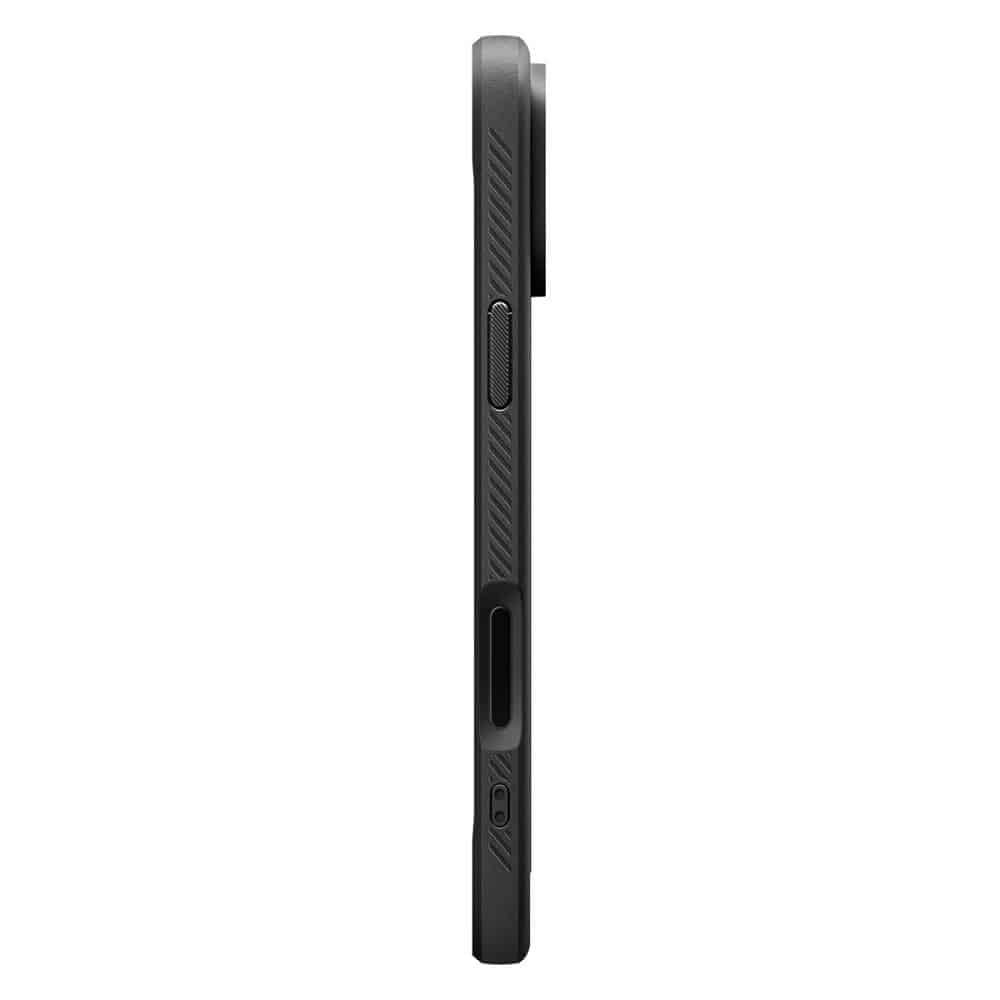 Spigen - Etui Rugged Armor MagSafe za iPhone 17 Pro Max - mat črn ACS10263
