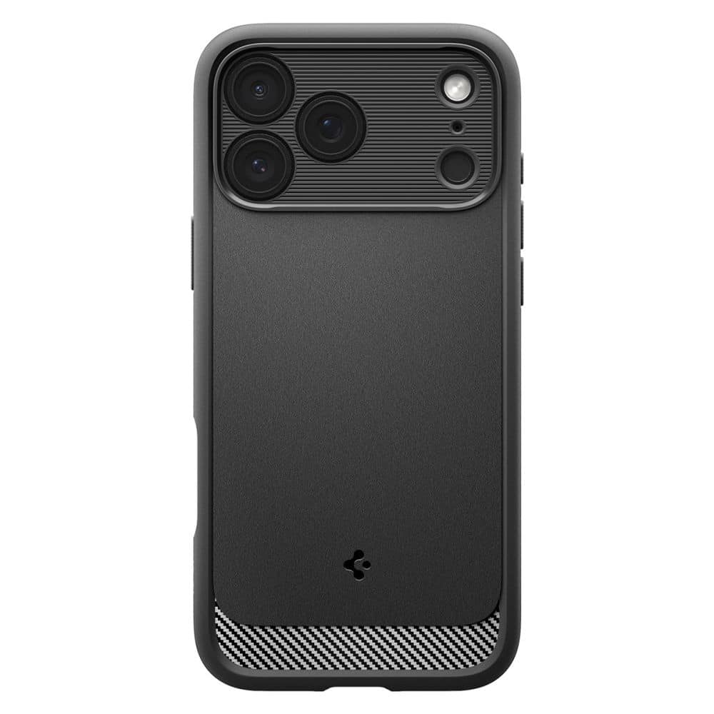 Spigen - Etui Rugged Armor MagSafe za iPhone 17 Pro Max - mat črn ACS10263