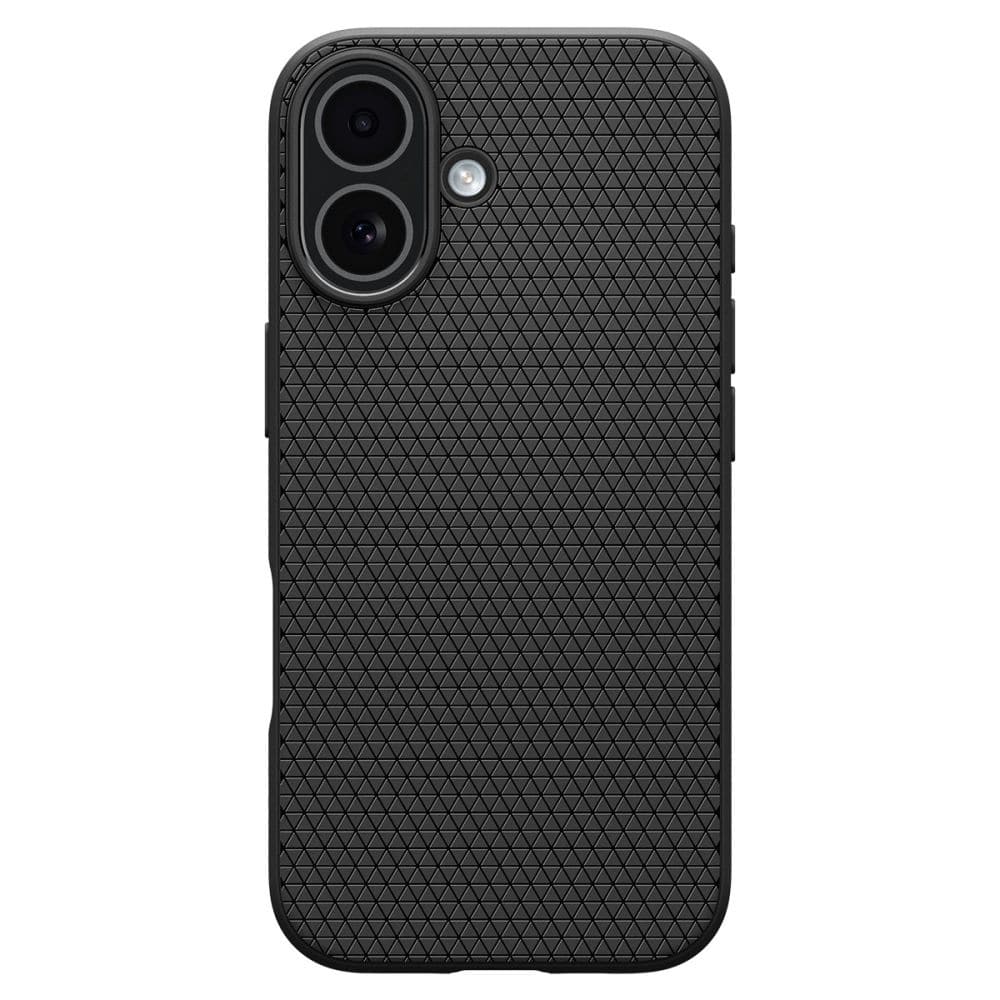 Spigen – Liquid Air ovitek za iPhone 17 ACS10369 – Mat črna