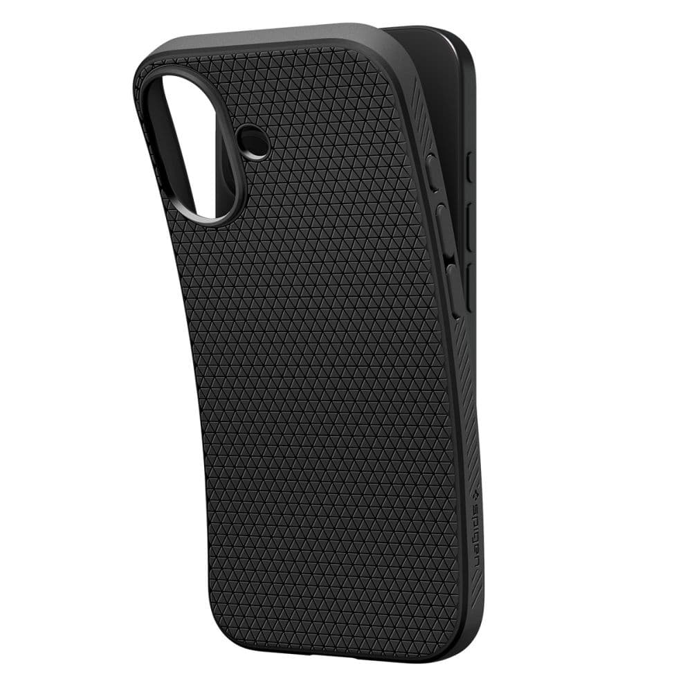 Spigen – Liquid Air ovitek za iPhone 17 ACS10369 – Mat črna