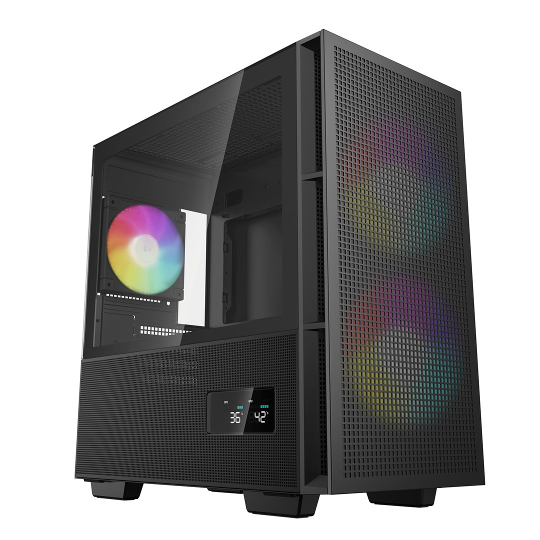 DeepCool CH360 DIGITAL Mikro toranj/Tower Crno
