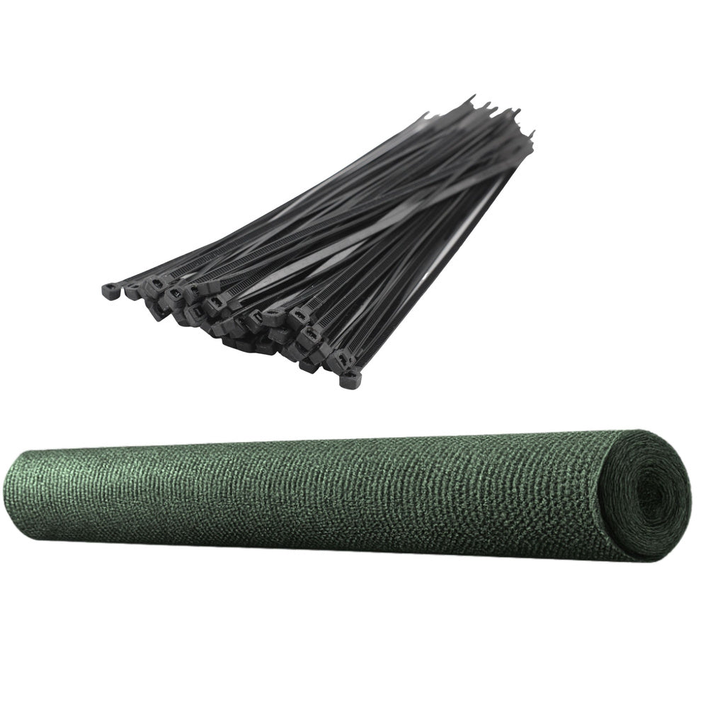 Zaštitna mreža za ogradu 1.5M x 25M 140g/m² - zelena