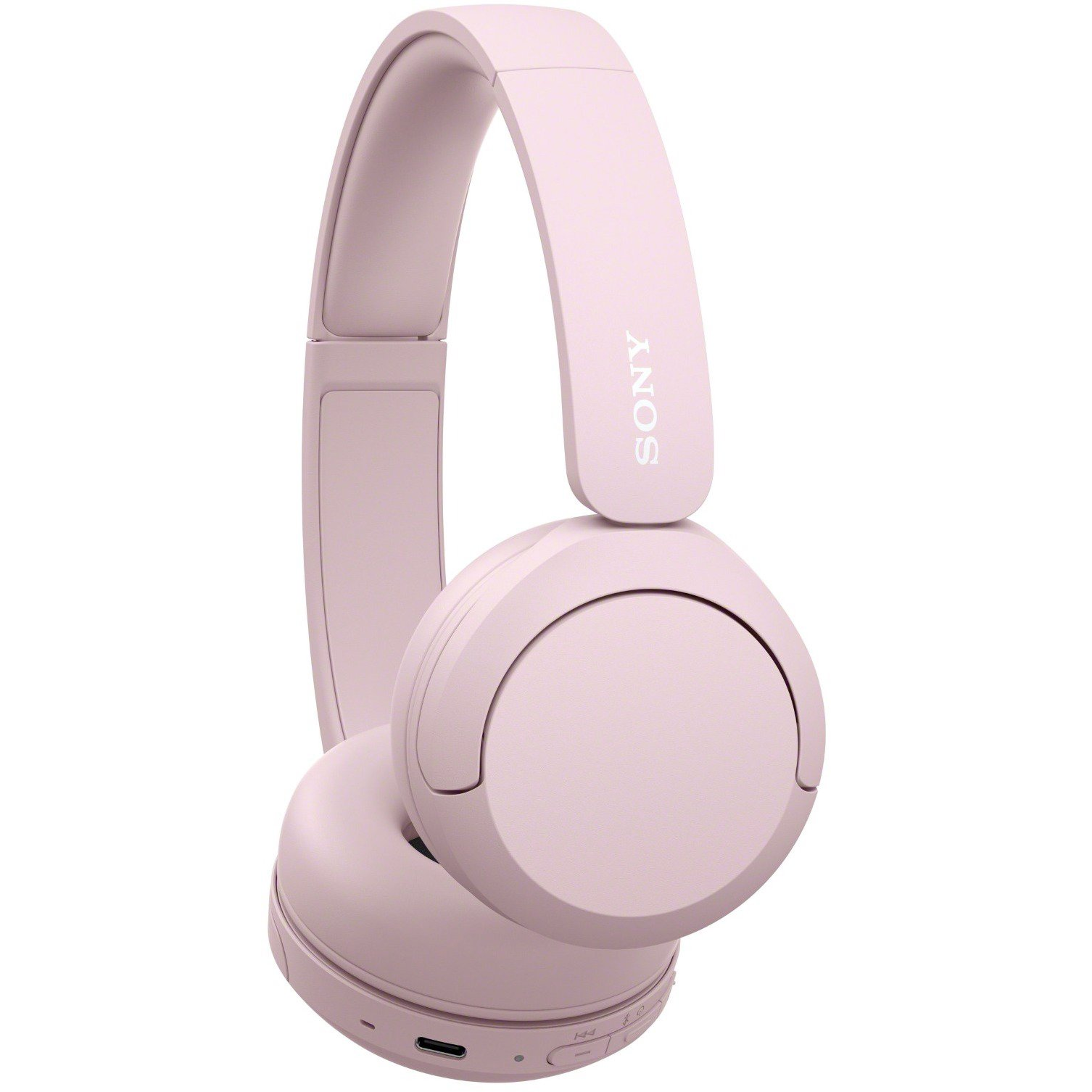 Sony WHCH520P.CE7 naglavne slušalice i slušalice s ugrađenim mikrofonom Bežično Obruč za glavu Pozivi/glazba USB Tip-C Bluetooth Ružičasto