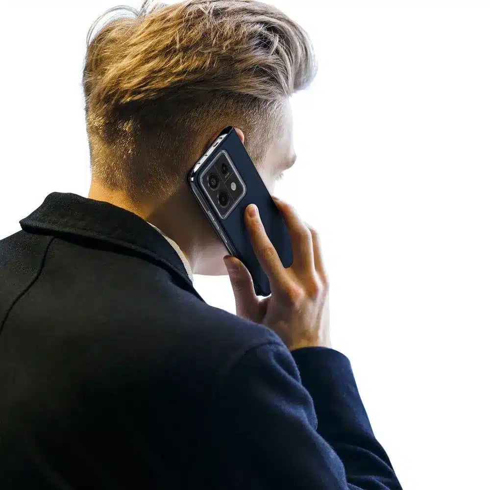 DUX DUCIS SKIN PRO preklopna torbica za REDMI NOTE 13 PRO 5G modra