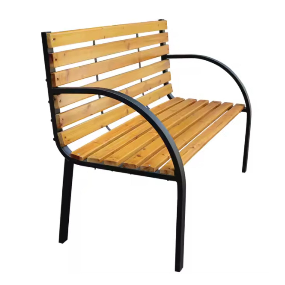 Vrtna drvena klupa Letvica - 125 cm