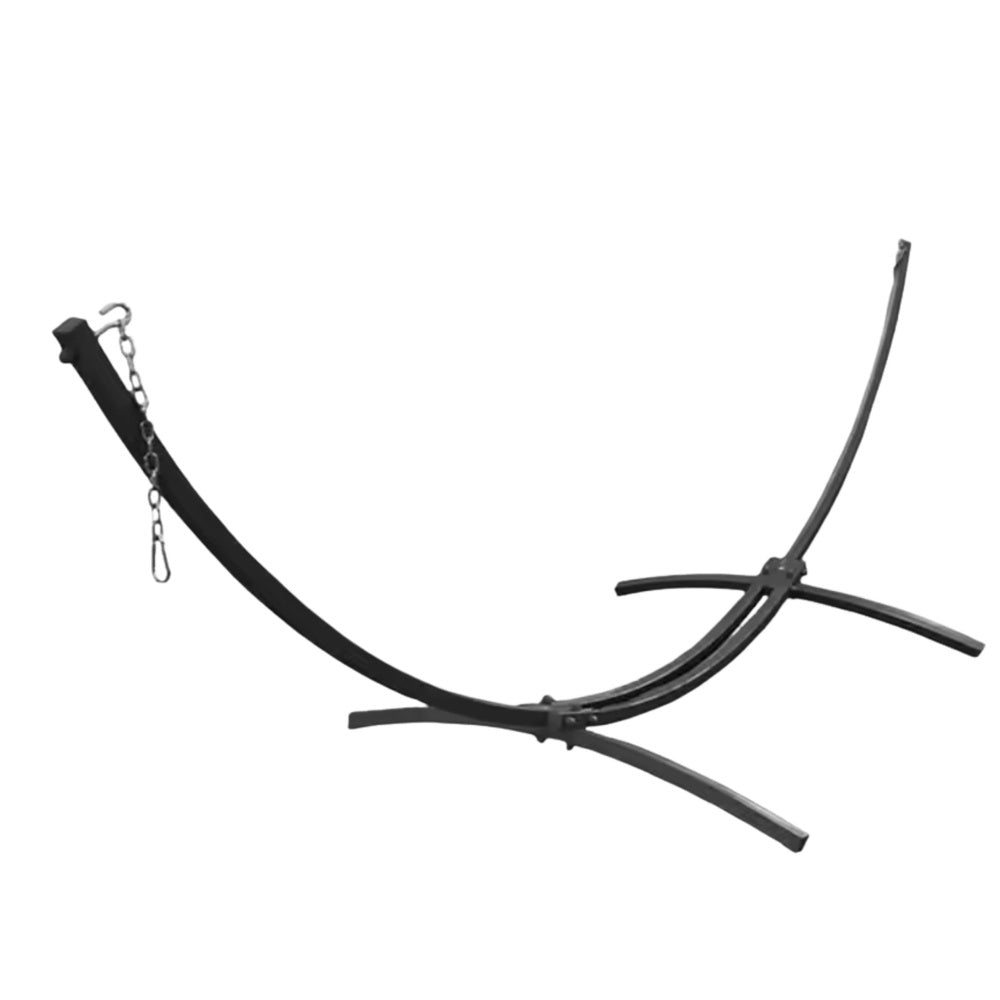Okvir za viseću mrežu 250 cm + viseća mreža 200x120 (do 200 kg) - zeleno/plava