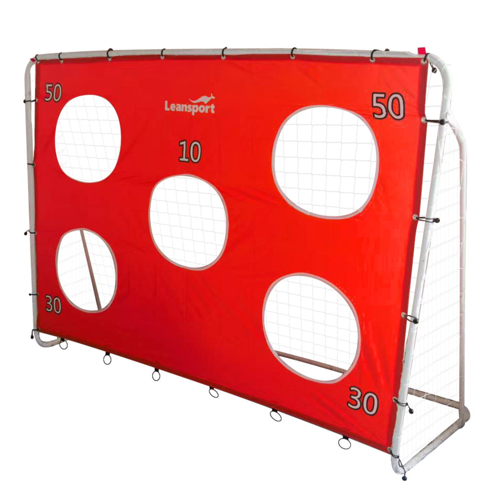 Nogometni gol s podlogom za gađanje mete 213x152x75cm