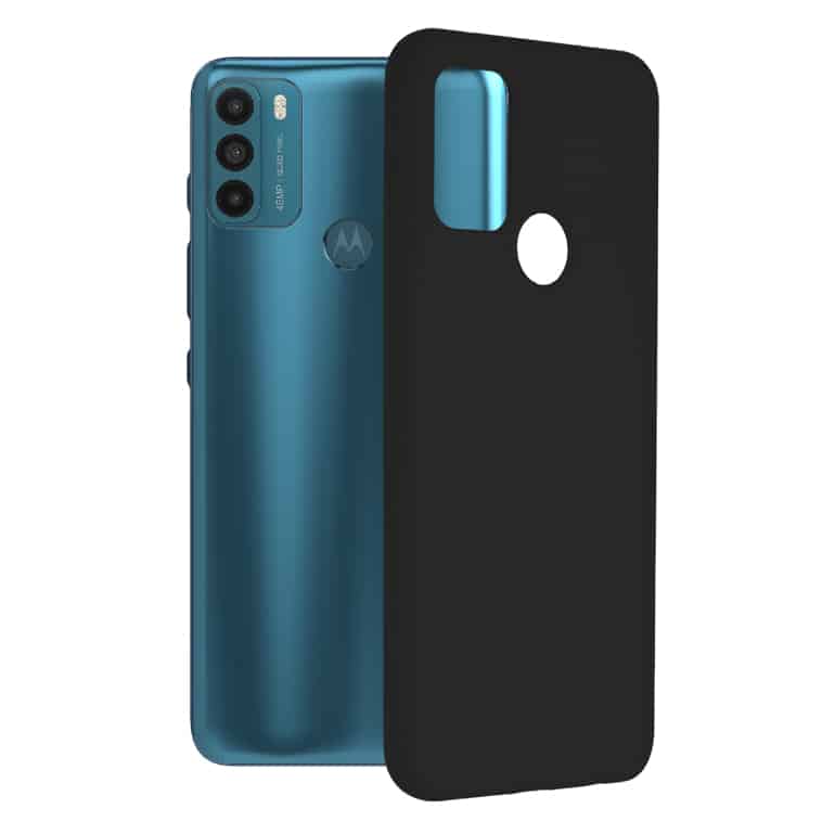 Tech Suit Soft Edge Silicone za Motorola Moto G50 crna