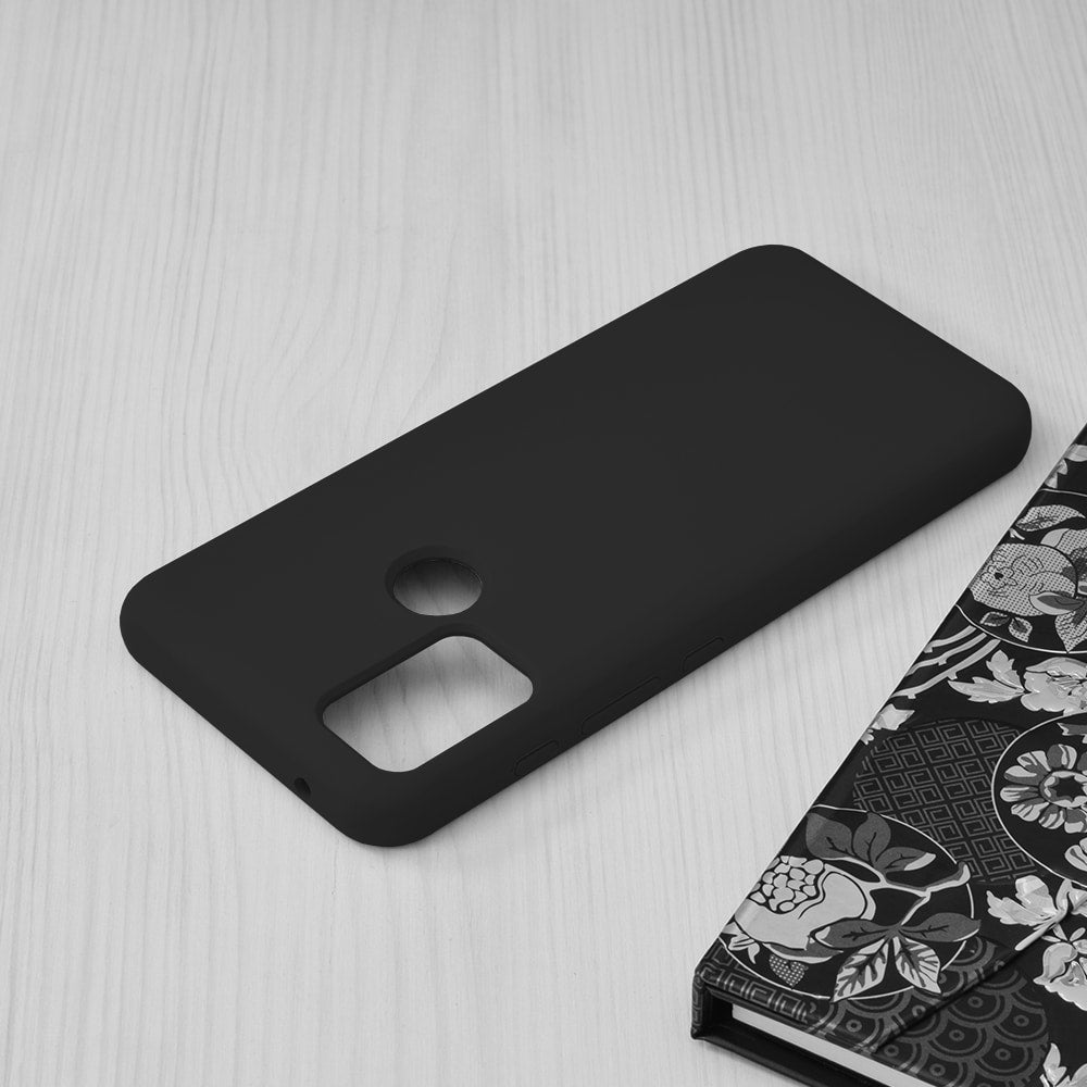 Tech Suit Soft Edge silikonski ovitek za Motorola Moto G50 črn