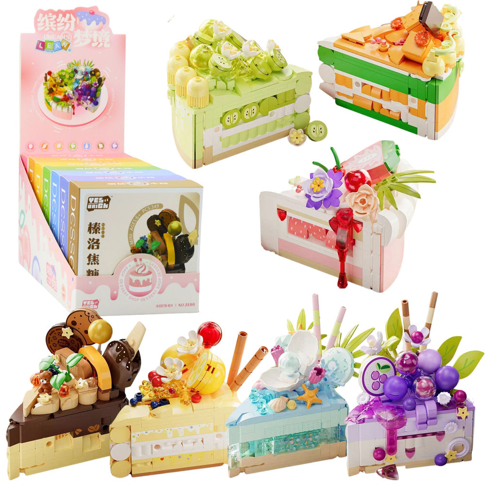 Set kockica za slaganje torta sa 292–357 elemenata - model šaljemo nasumično