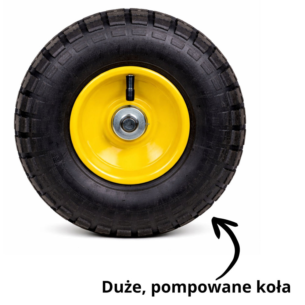 Metalna vrtna kolica za razne namjene – nosivost 200 kg