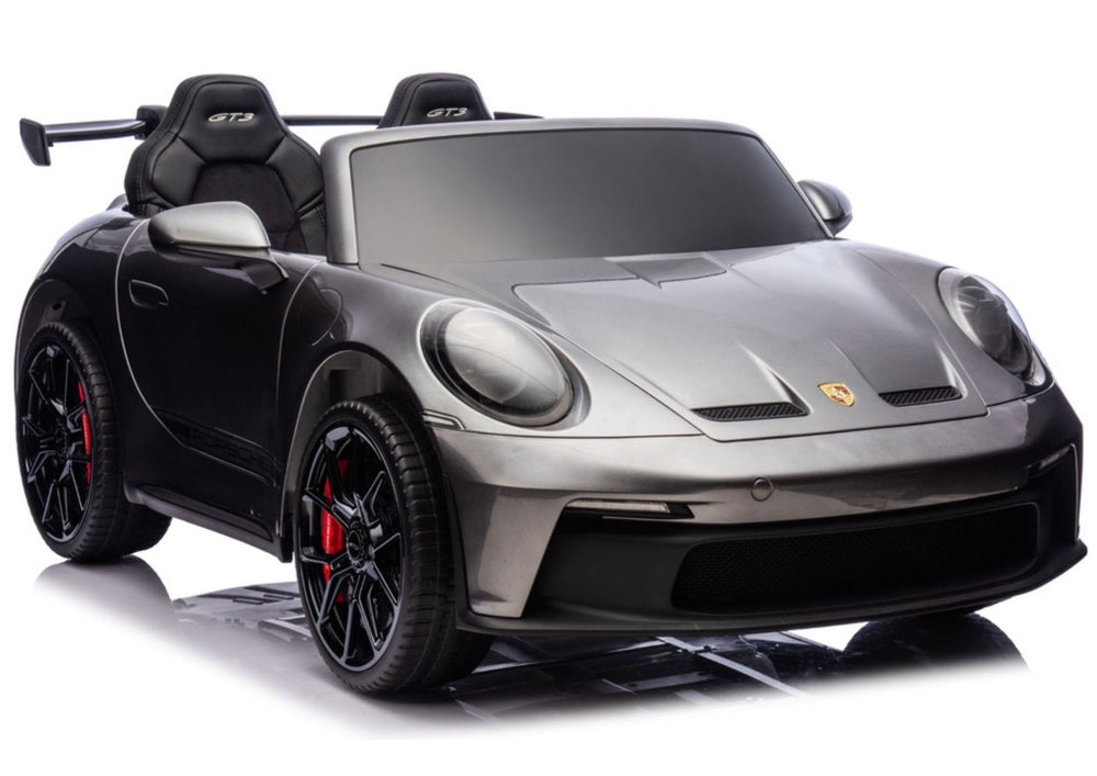 Licencirani auto na akumulator DK-P911 Porsche GT3 - dvosjed- sivi/lakirani
