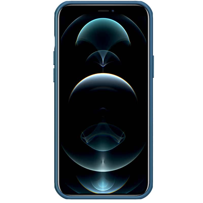 Nillkin Super Frosted Shield (magnetno ohišje) za iPhone 13 Pro Peacock blue