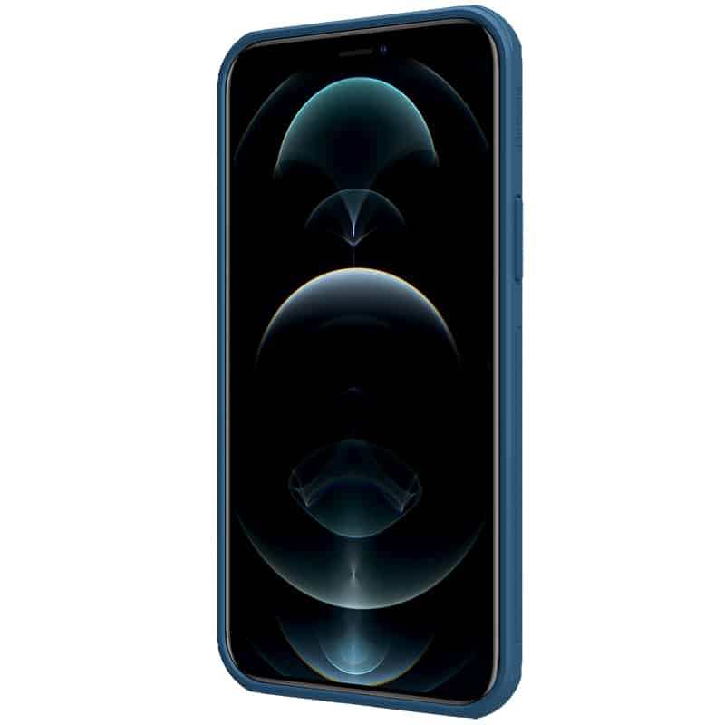 Nillkin Super Frosted Shield (magnetno ohišje) za iPhone 13 Pro Peacock blue