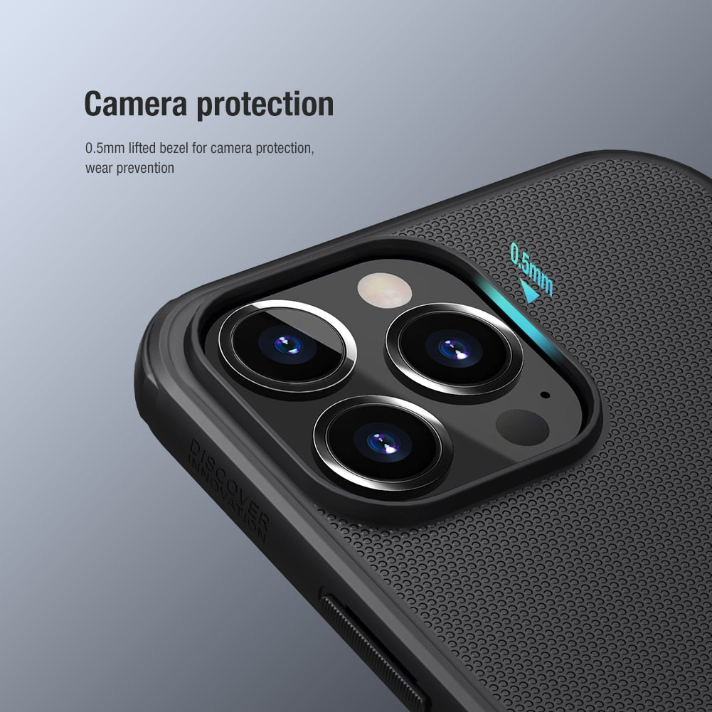 Nillkin Super Frosted Shield (magnetno ohišje) za iPhone 13 Pro črna
