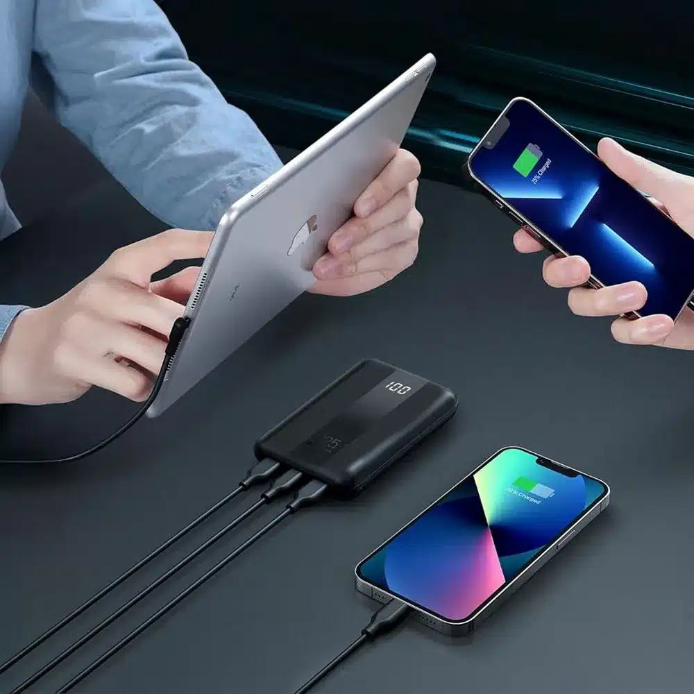 Powerbank Forcell F-Energy Energo P10K2 QC3.0 PD 3A 22.5W 10000 mAh črna